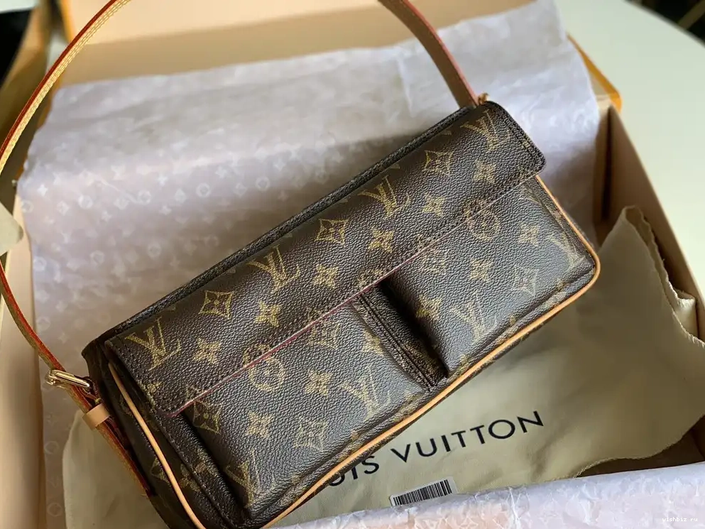 WIS LOUIS bag-30*11*13CM VINTAGE VUITTON 0324